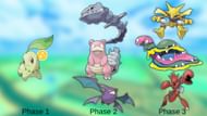 Pokemon GO Arlo's team for August 2025 (Image via The Pokemon Company)
